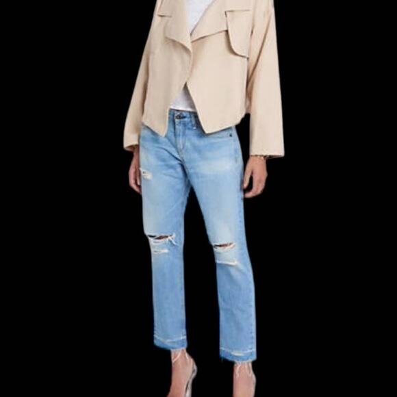 Rag and Bone Ankle Crop Blue Jeans | Size 26 - Picture 4 of 4